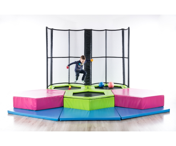 Mini jump trampolinepark kleuters/peuters Alprovi